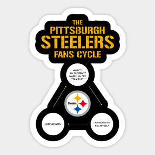 pitt cycle Sticker